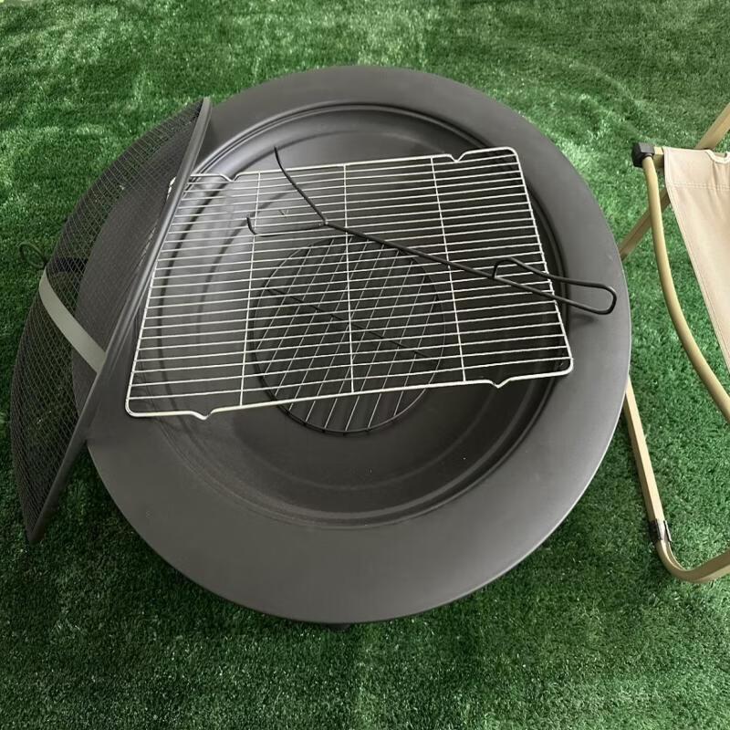 Jundingying 72cm Outdoor Camping Fire Pit Set