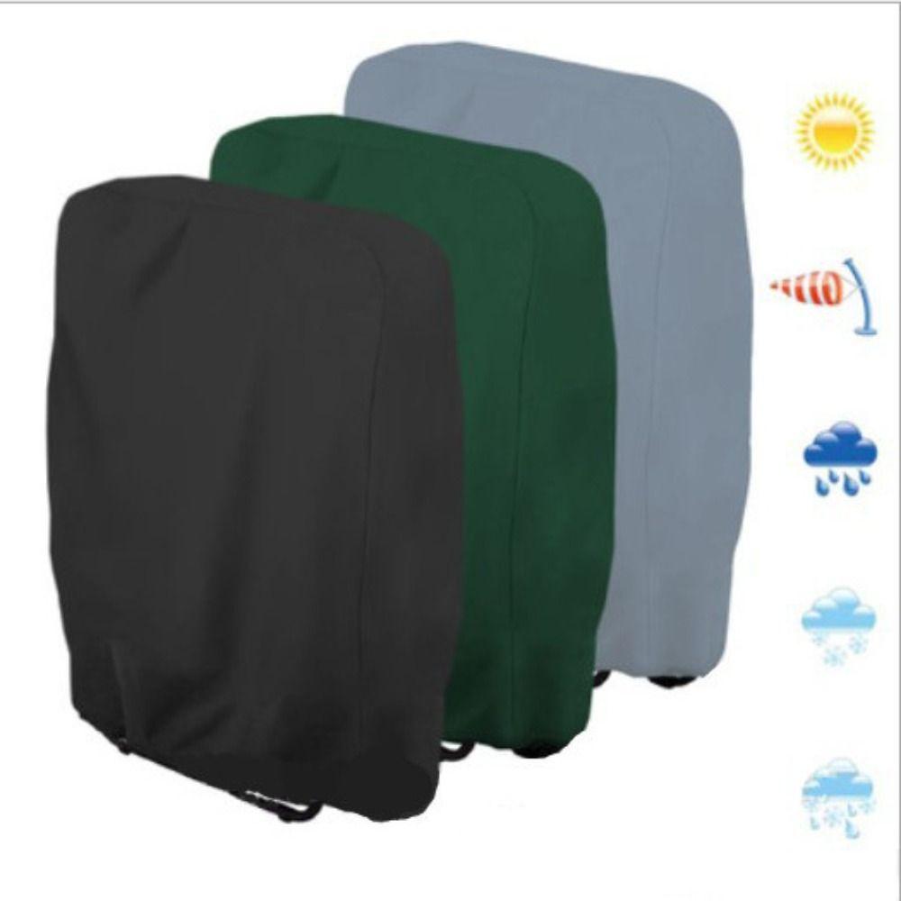 210D Oxford Garden Chair Cover Dustproof Anti-UV Beach Chair Cover Wear-resistant Waterproof Folding Chairs Cover Outdoor