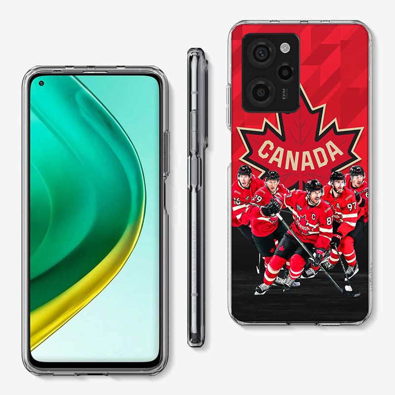 Canada National Football Team Logo Cover Phone Case For Xiaomi Poco M8 M7 M6 M4 M3 X7 X6 X4 Pro F7 Ultra M5S Mi 14 14T 15 15T 12