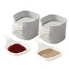 7pcs/set Sauce Dish Food Sauce Dish Dipping Dish SetSnack Seasoning Dish Food Container Tomato Sauce Plates Kitchen Supplies