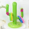 PVC Inflatable Floating Toss Game Cactus Swimming Pool Air Mattress  Outdoor