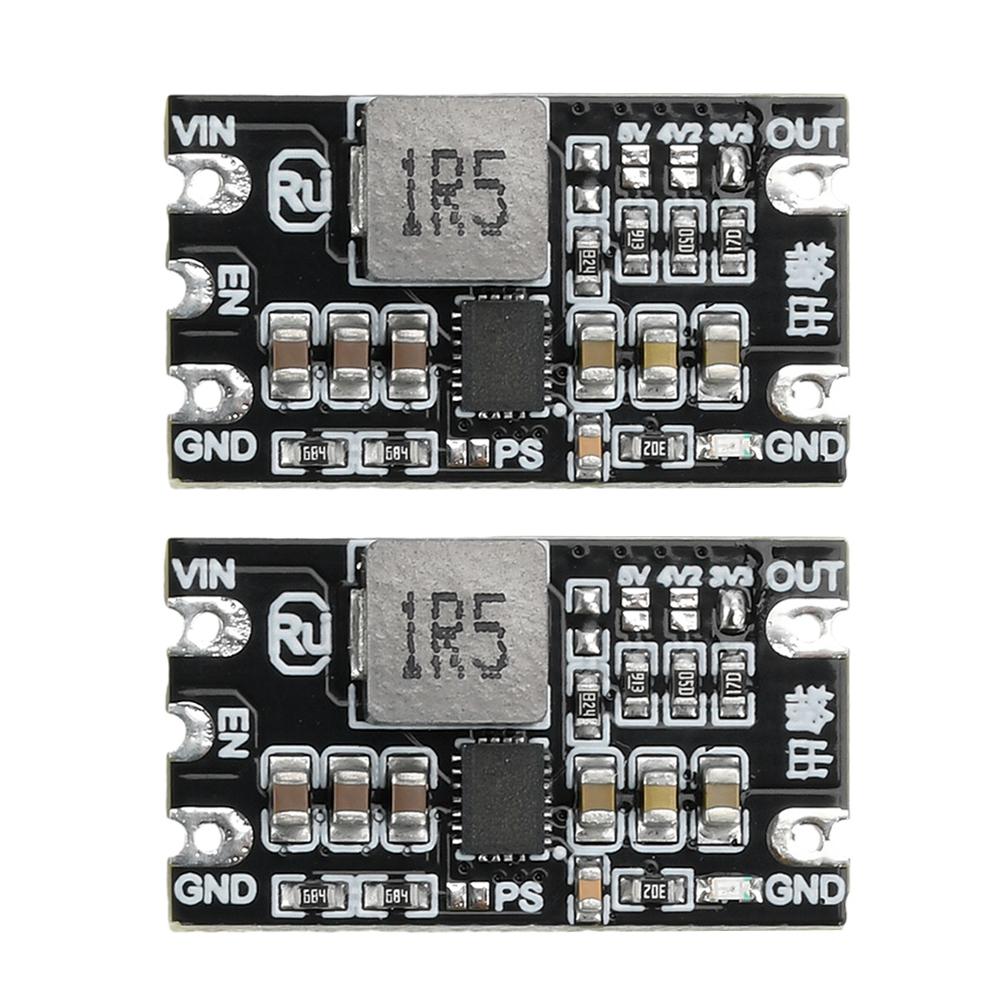 1-5pcs DC-DC Buck and Boost Module 1.8-5.5V to 3.3V 4.2V 5V 3A Adjustable Output Low Ripple Boost Buck Constant Voltage Module