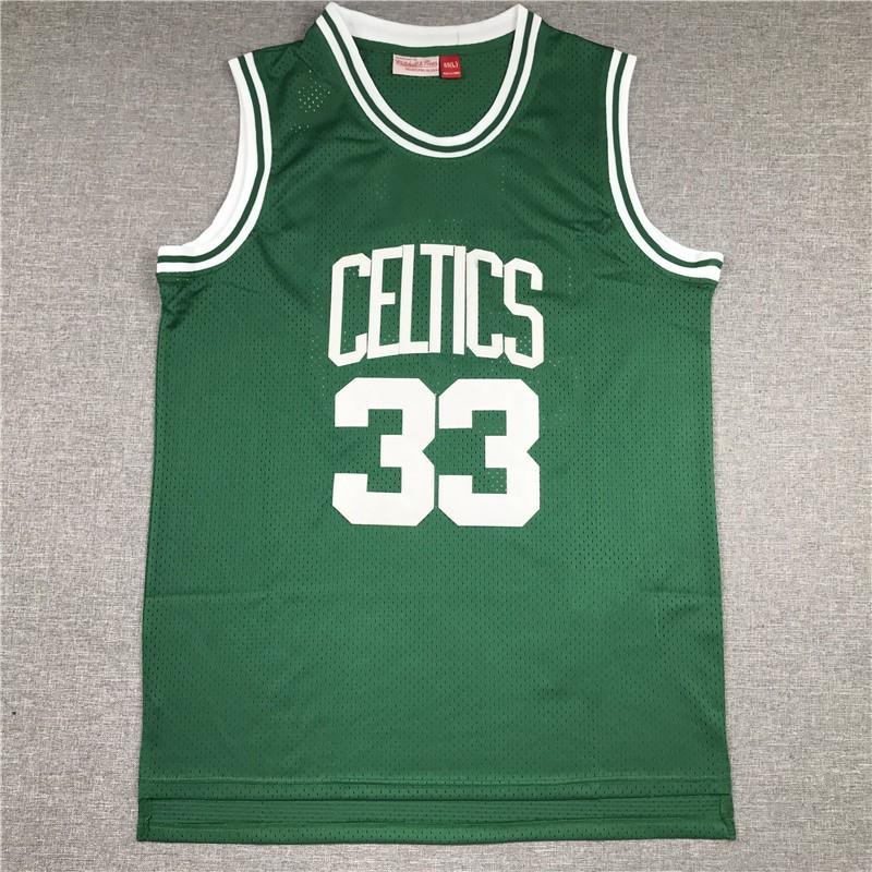 Boston Celtics Basketball Jersey Vest With Embroidered Numbers Names Tatum Irving Bird Fans