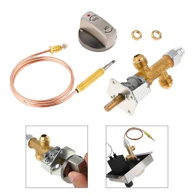 Για Συσκευές Θέρμανσης Βαλβίδα Χαμηλής Πίεσης Βαλβίδα Ελέγχου Αερίου Κάθετη Εγκατάσταση 50000 BTU Μέγιστη Ονομαστική Ισχύς Για Ψησταριές Αερίου