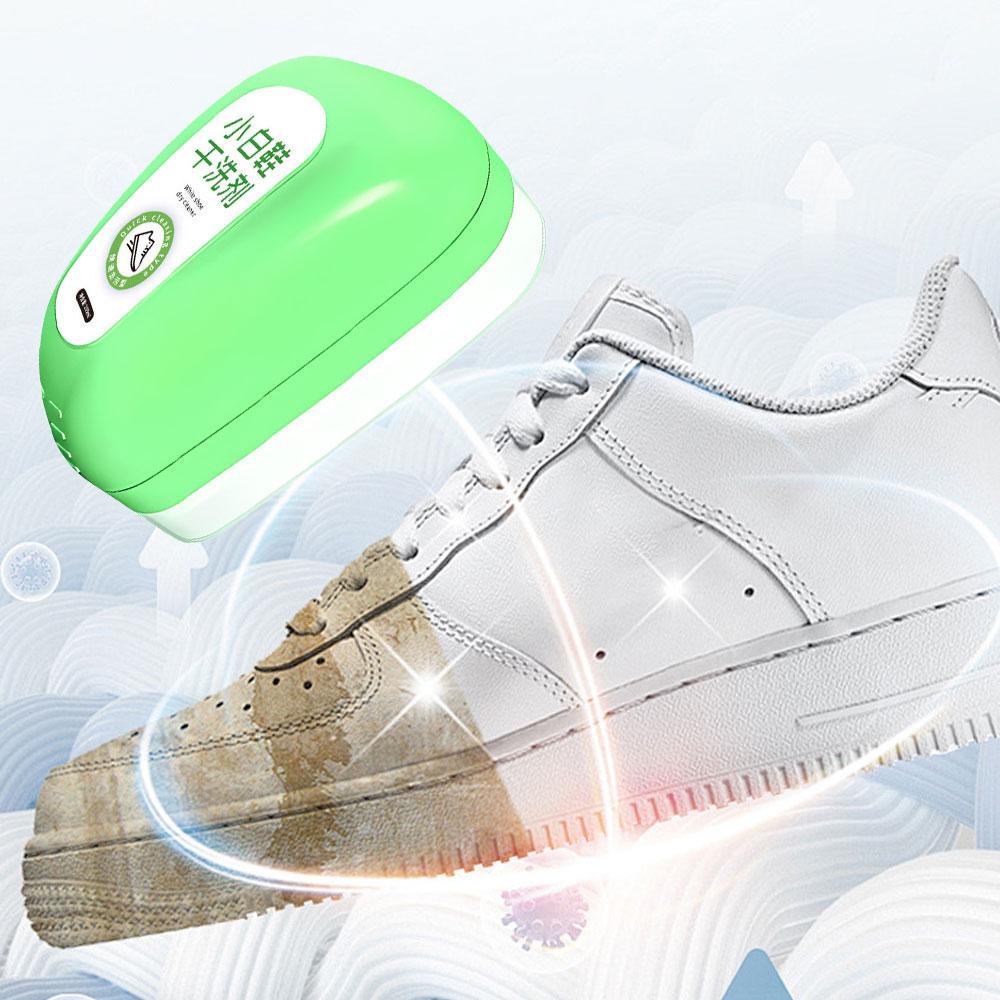 100ML Water-Free Gentle Cleansing Shoe Brush,Professional White Shoes Cleaner Brush