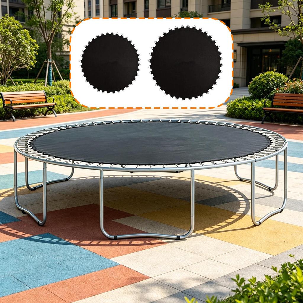Bed Mat, Jumping Surface, Family Fitness, Reusable, High , Easy Installation, Outdoor Accessory