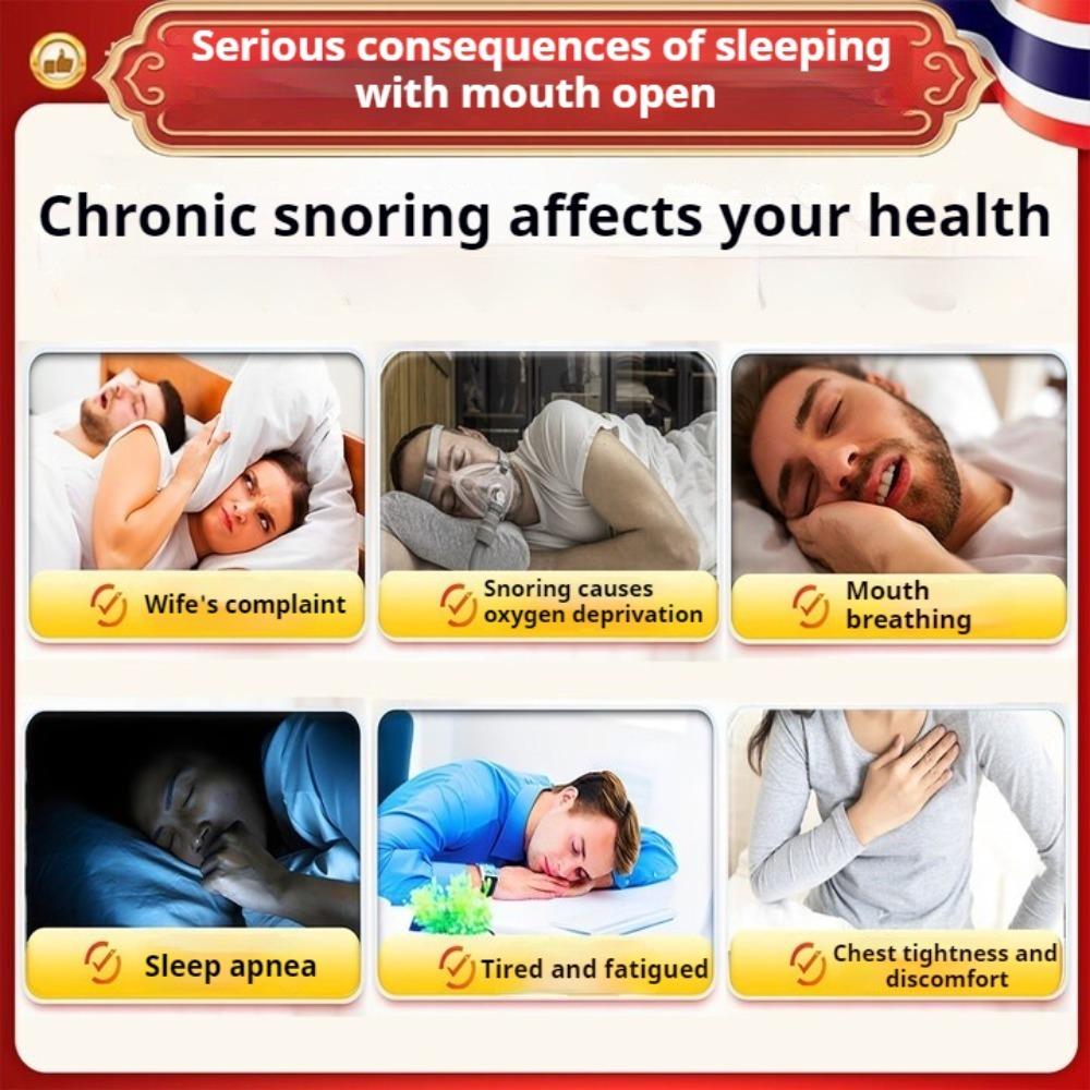 Snoring root special anti-snoring sticker for men and women snoring