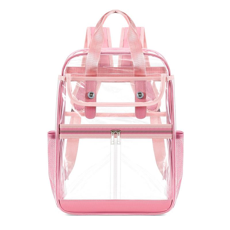 PVC Backpack Pvc Big Schoolbag, Transparent Backpack Pvc Transparent Backpack