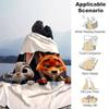1pc, Zootopia Movie Characters: Home Decorative Blanket Perfect for Sofa, Couch, Travel, Camping, Car, Beach, Office Nap Soft Throw Gift