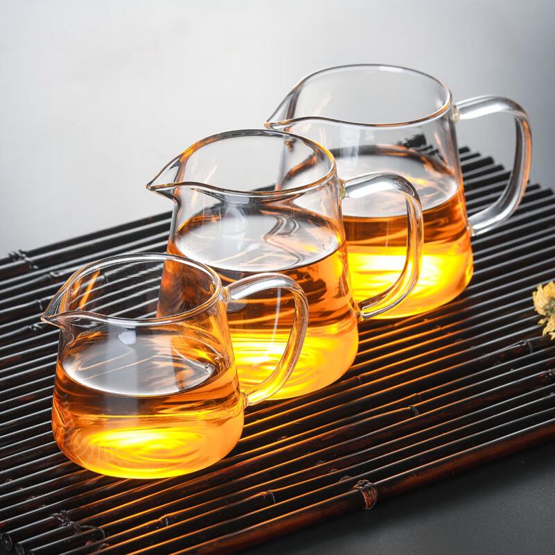 Heat-Resistant Glass Gongdao Cup & Tea Strainer Set