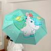 1pc Mermaid Unicorn Automatic Open/Close Umbrella, Folding Compact Umbrella with Lightweight Design for Women/Men yy251011050