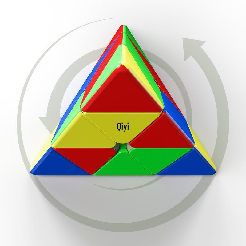 

QiYi Qiming PLUS Large 27.5cm Solid Color Pyramid Magic Cube for Training & Teaching