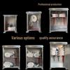 Juyou Floor-Standing Stainless Steel Fire Hydrant Hose Box