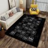 Periodic Table Design Carpet suitable as a non-slip mat for the living room or bedroom sofa