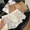 Men's Summer Vintage Brown Bear Jacquard Lace 10A Antibacterial Camellia Fragrance Flat Angle Underwear