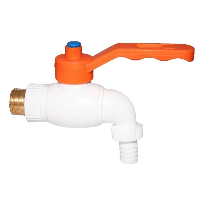 

1pcs nozzle 4 points Garden Balcony Water Tap Plastic Water Single Cooled Faucet Kitchen Outdoor Garden Watering Fittings Tool