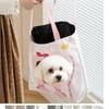 Cartoon Leinwand Haustiertransporttasche Tragbare Katze Tragetasche Kleiner Hundetransporttasche Handtasche Mit Kopf-Raus-Fenster Für Outdoor-Reisen Spaziergänge