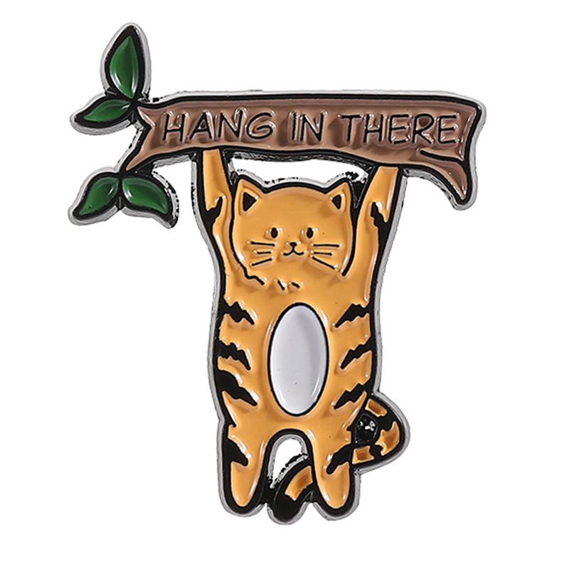 Cute Cat Collection Enamel Pins Cartoon Turbo Granny Cat Anime Character Kitten Doctor Animal Brooches Lapel Badge Jewelry Gifts