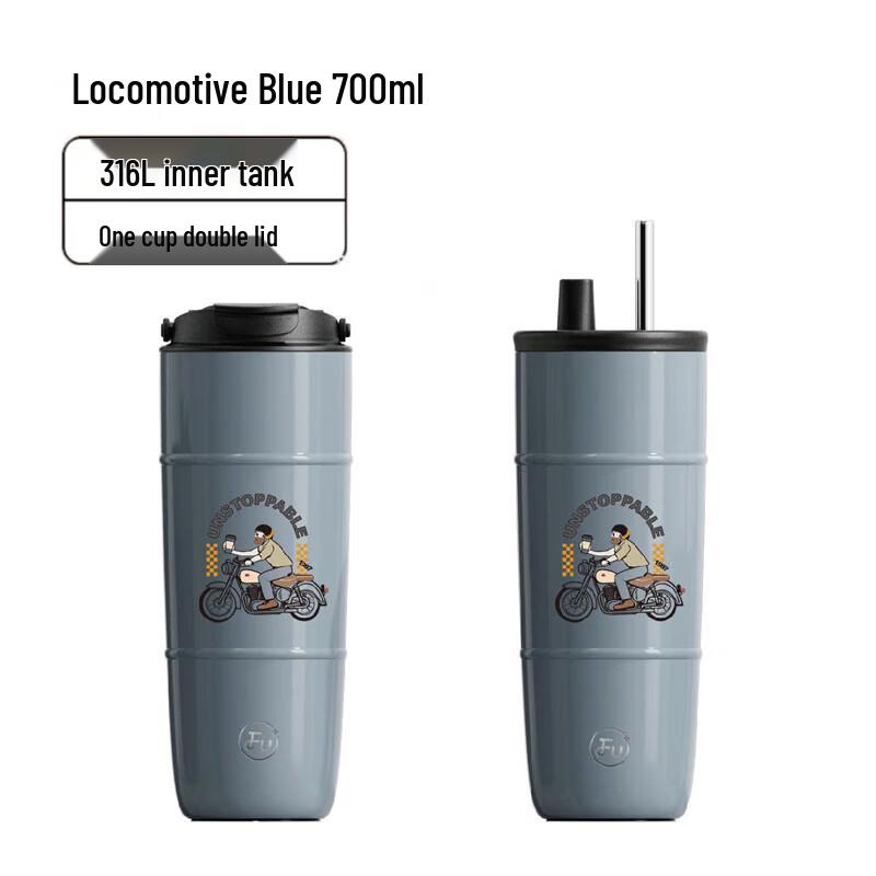 FUGUANG Modern City 700ml Stainless Steel Tumbler