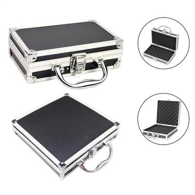 Aluminum Alloy Portable Tool Box Storage Manager Household Durable Storage Box With Sponge Inner Tools Organize and Protect