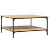  Coffee Table, Sonoma Oak Color, 80x80x40 Cm