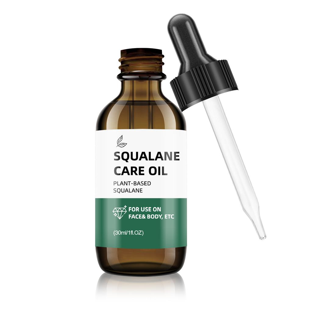 Squalane Facial & Body Oil 30ml – Hydrating & Nourishing Skincare Serum with Dropper