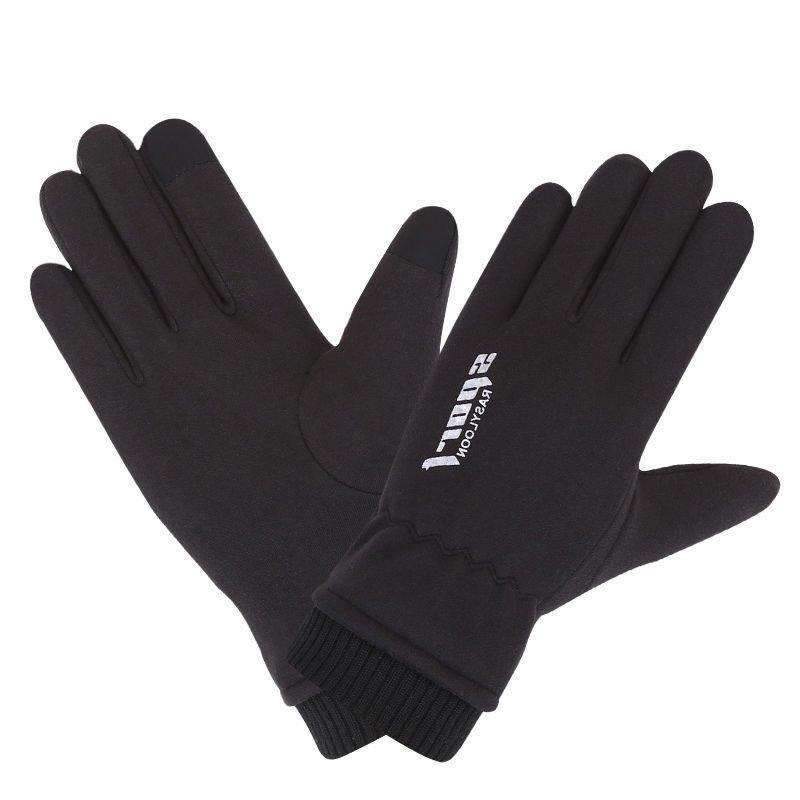 Winter Windproof Men's Gloves Outdoor Full Length Touch Screen Keep Warm Autumn Male Gloves
