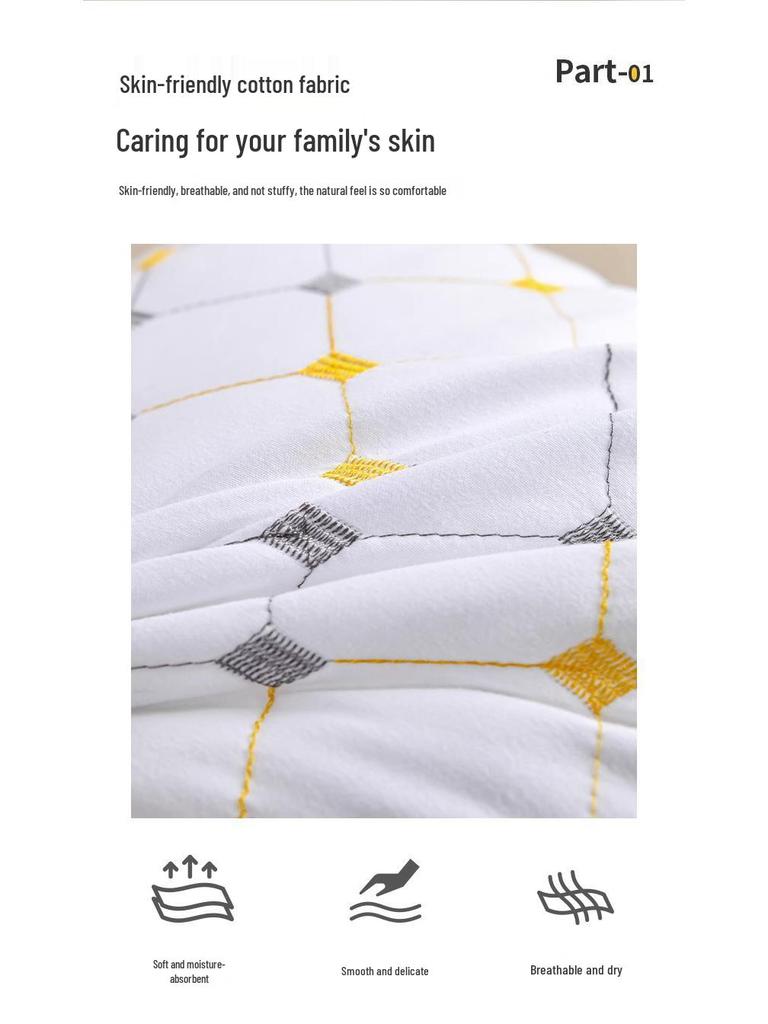 Luxurious High-Support Neck Protection Pillow for Adults