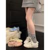 Ballet Style Retro Splicing German Training Shoes Women's 2025 New Comfortable and Lightweight Versatile Casual Sports Forrest Gump Shoes