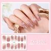 Nail Polish Stickers Self-Adhesive Nail Sticker Manicure Sticker Waterproof Full Wrap Nail Strips with Nail File