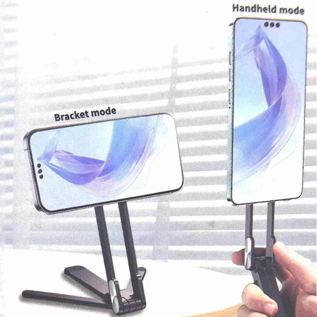 Foldable MagSafe Magnetic Phone Holder & Tripod for Streaming and Photography
