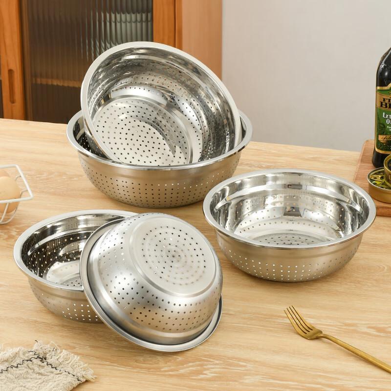 Changqi Stainless Steel Rice Washing Strainer Basket