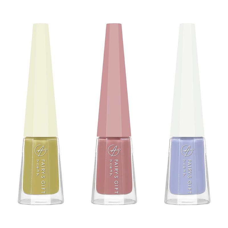 Water-based, Non-peelable, No-bake, Long-lasting, Waterproof, Non-fading, Matte, Frosted, Elegant Nail Polish.