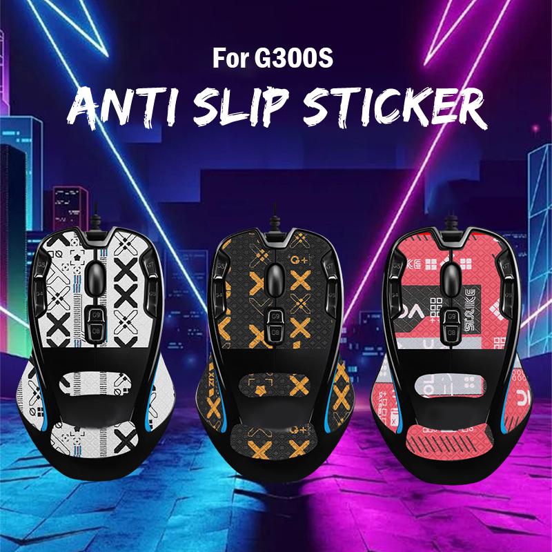 Anti-Slip Mouse Grip Tape Skate For Logitech G300S Gaming Mouse Suck Sweat Sticker For Computer E-Sports Gamer