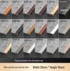 7-Shaped PVC Wood Grain Flooring Transition & Edge Trim Strip