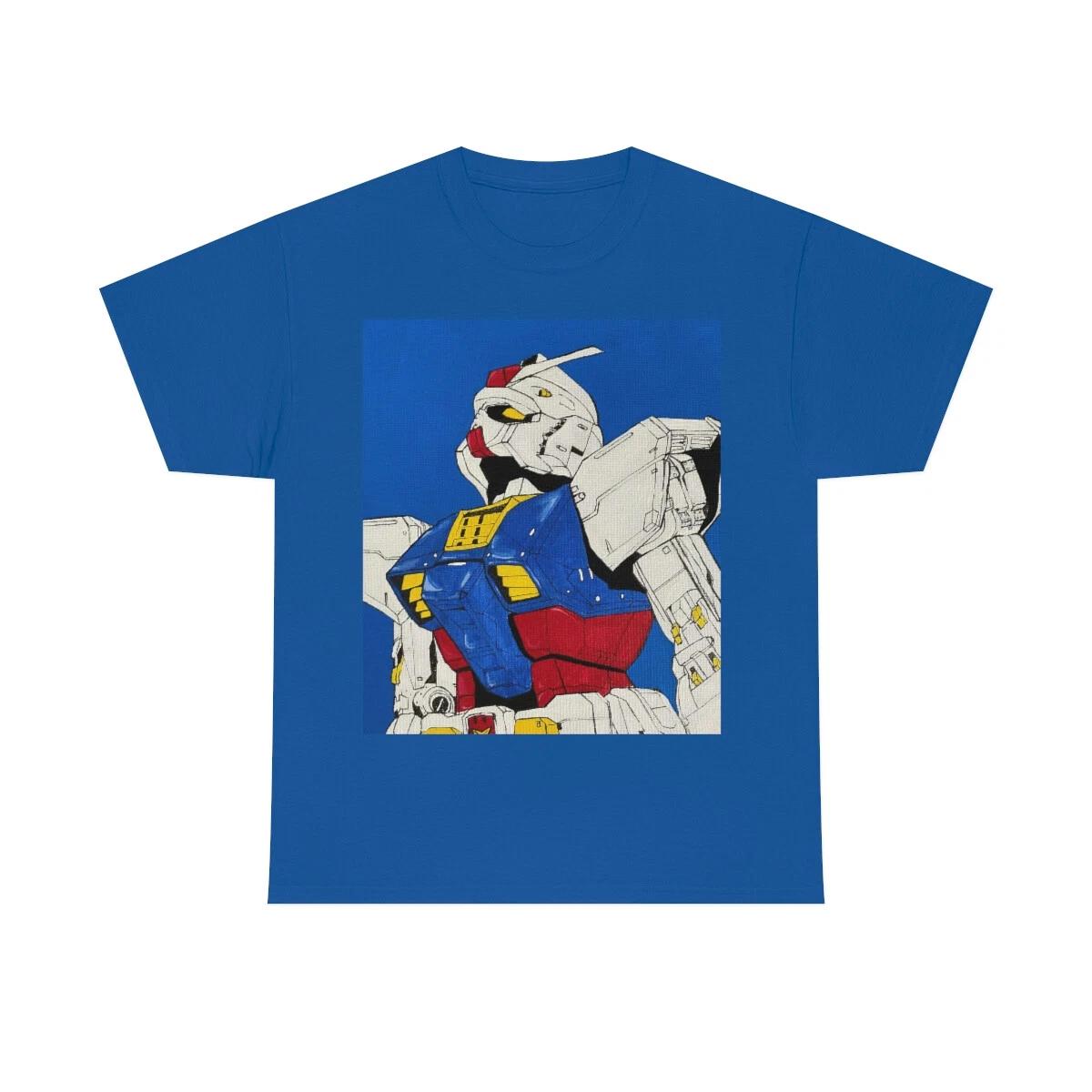 Gundam Rx-78-2 tee shirt multiple colors 4XL