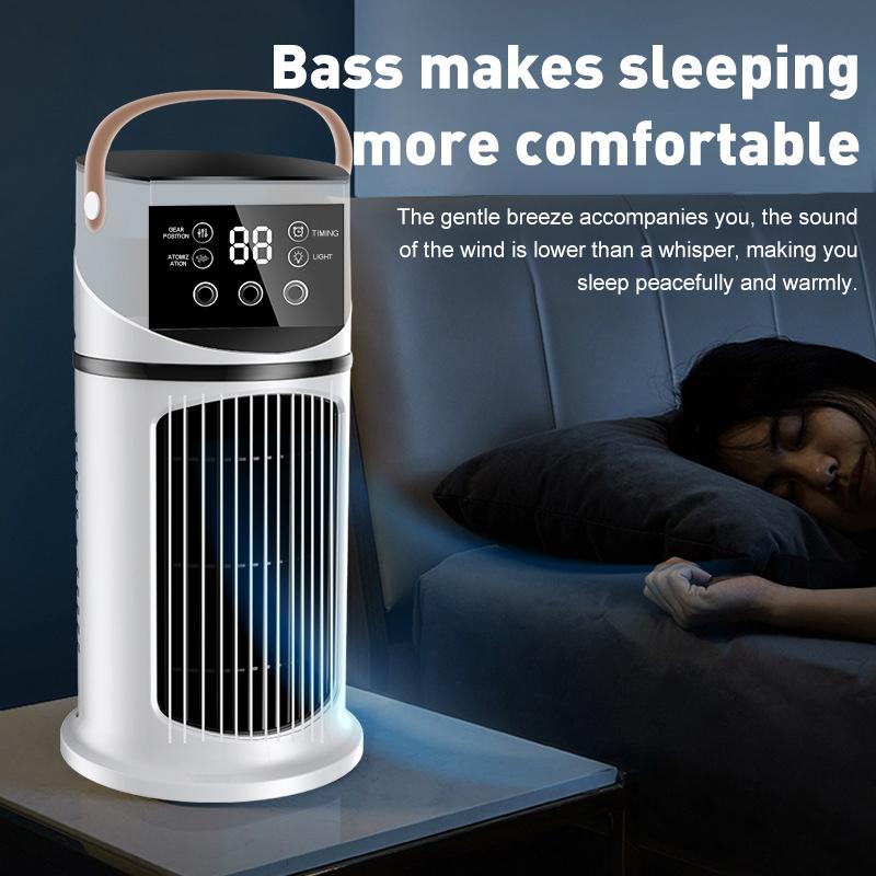 Portable spray Desktop Air Cooler USB Mini Air Conditioner Multifunctional Timed Air Cooling Fan Home Office Air Cooler