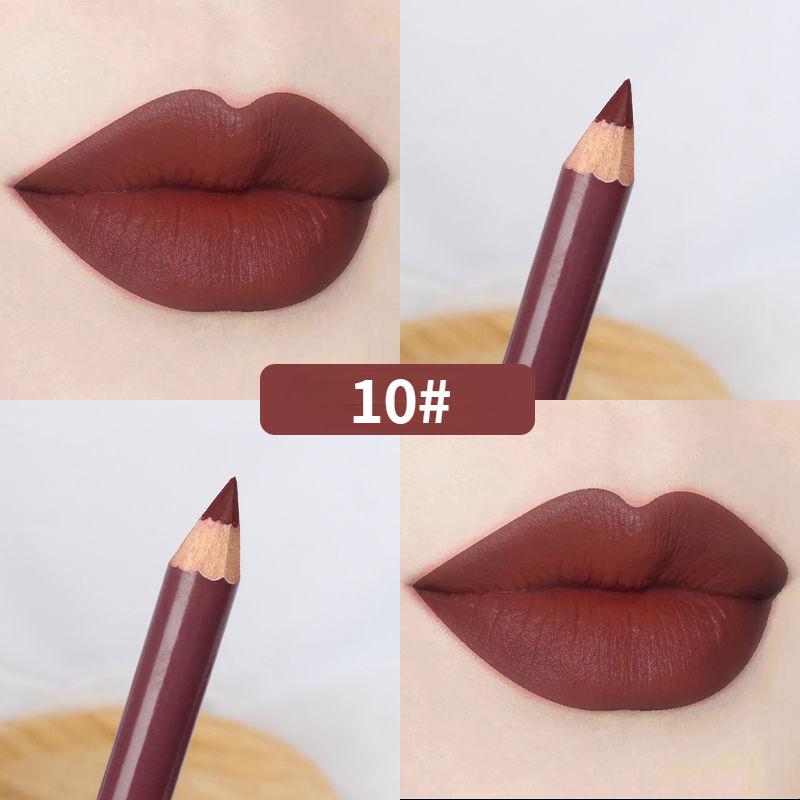 15 Colours Lipstick Pencil Lip Liner Pen Cosmetic Long Lasting Waterproof Woman Beauty Makeup Matte Maquillaje