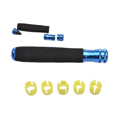 Fishing Equipment Professional Aluminum Rod Poles Grips Universal Anti Slip Fishing Rod Change Handle Comfortable Handle