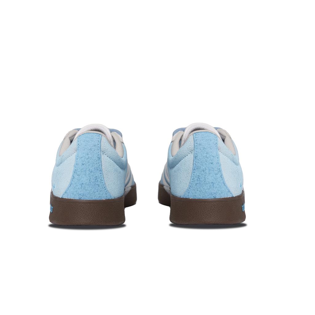 Adidas VL COURT 2.0 Light Blue Xingji Cushioning, Wear Resistant Low top Skateboard Shoes Unisex Blue White HQ1802(Team1661-)