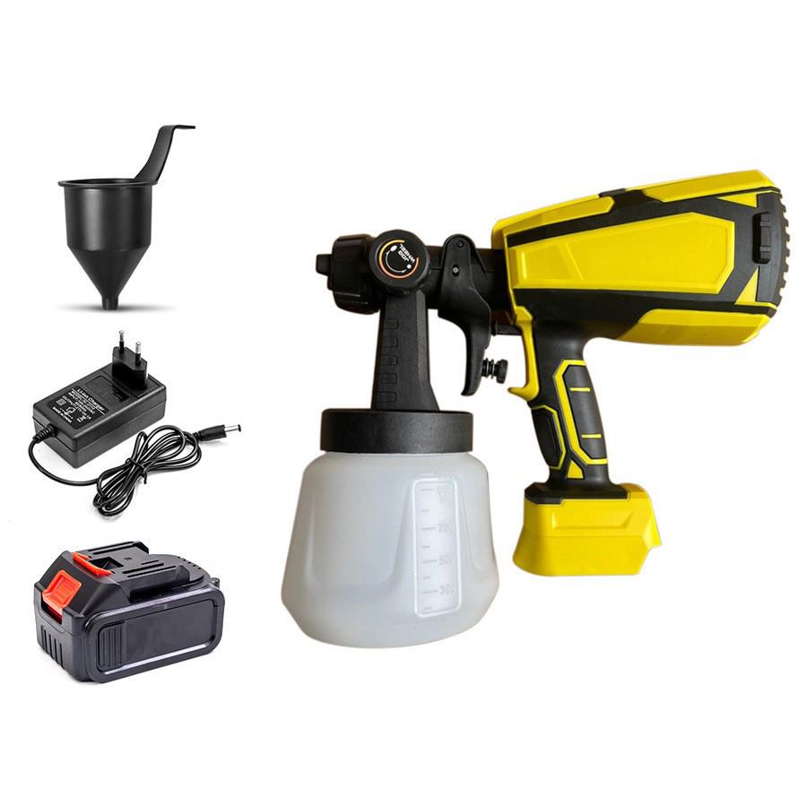 21Vmt Detachable High-Pressure Spray Gun & Portable Sprayer Set