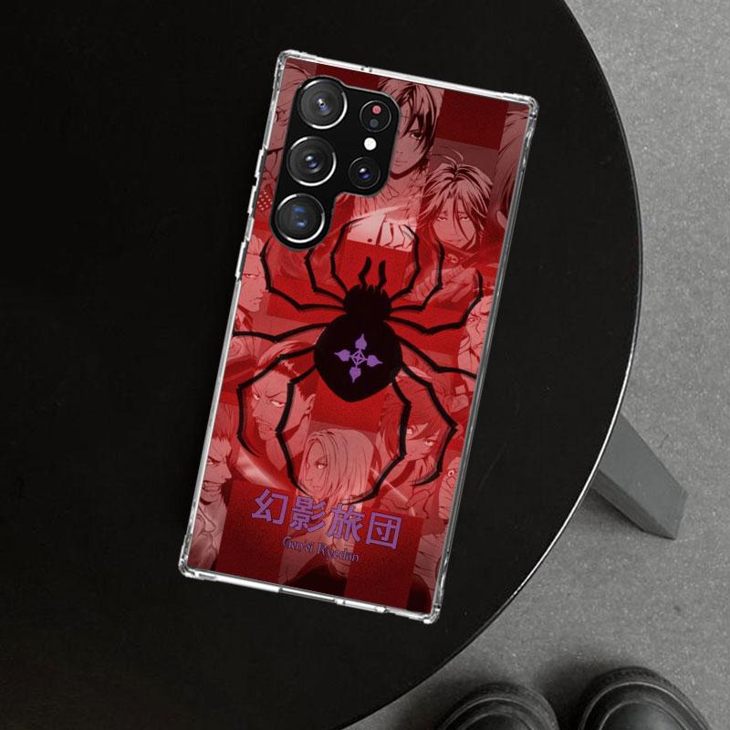 Huner X-Hunters Chrollo Shizuku Phone Case Cover for Samsung Galaxy S26 S25 Edge S24 S23 Ultra S22 Plus S21 FE S20 + Art Customi