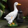 Warm Light Duck Solar Lantern LED Solar Garden Statue Solar Landscape Light  Courtyard