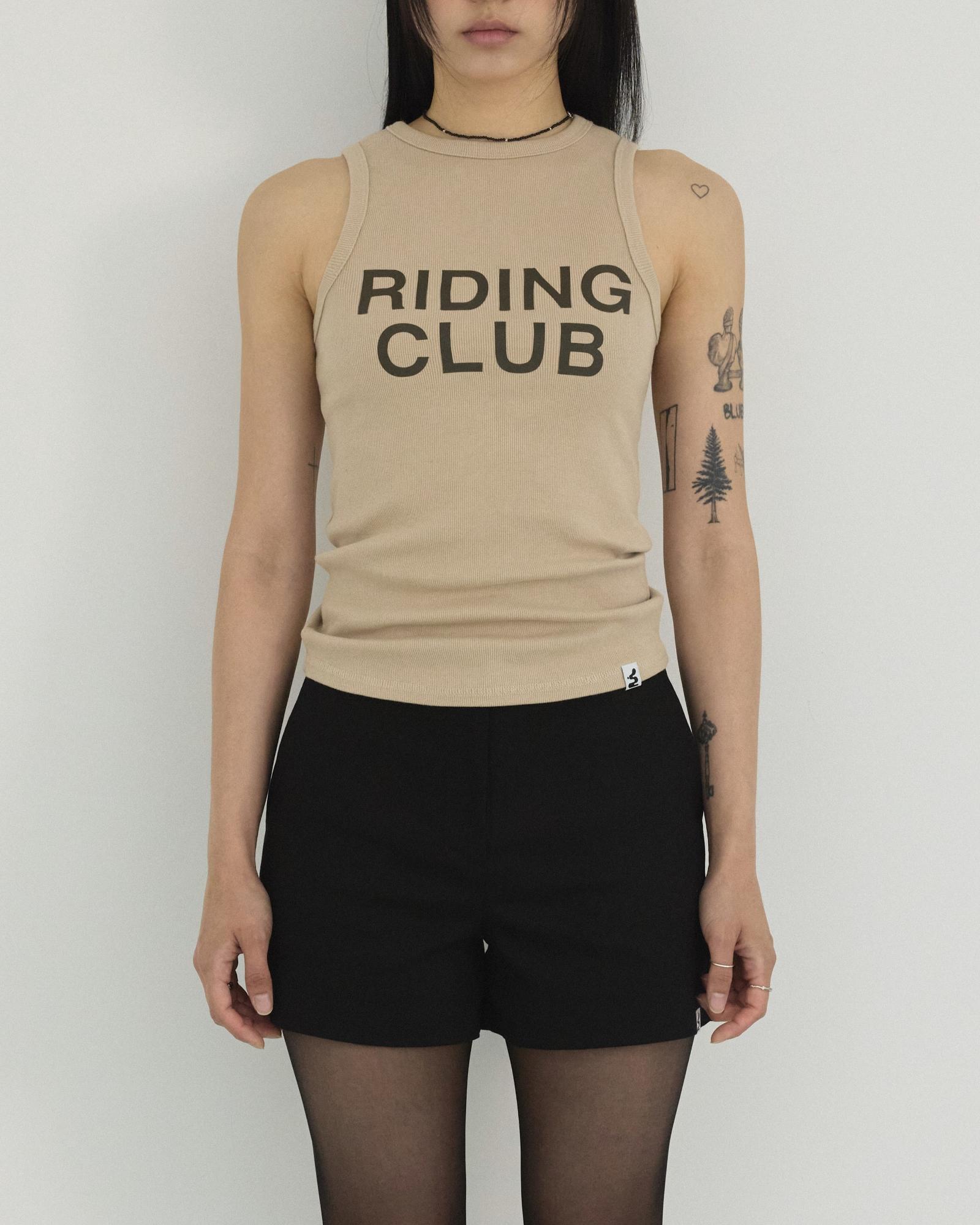 M Y Who Riding Club Sleeveless ( Fuzzy ) Reference