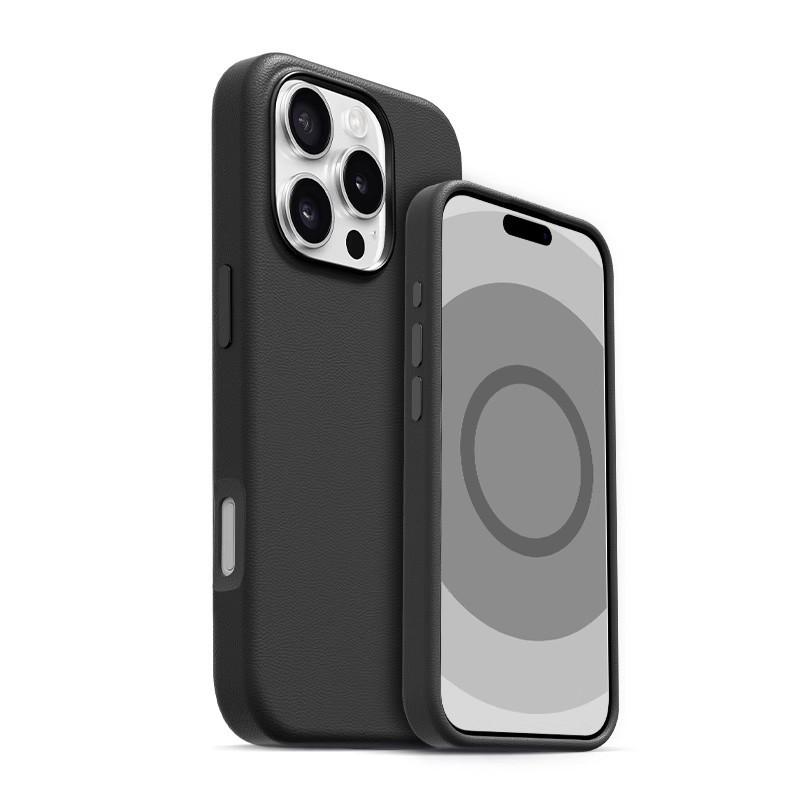 

Применимый магнитный кожаный чехол MagSafe из ПУ для iPhone 16 Pro/Pro Max iPhone 16 Pro Max