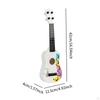 Çocuk Ukulele 4 Telli Gitar Gelişimsel Ayarlanabilir Müzik Aleti Küçük için