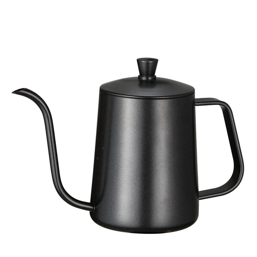 SOVIFKI 550ml Drip Pot, Coffee Kettle, Stainless Steel, Hand Drip, Outdoor, Camping, Scale Markings, Direct Heating