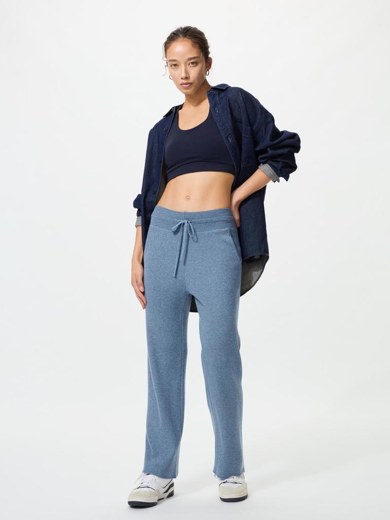 Uniqlo Japan Washable Knit Rib Pants
