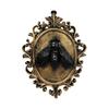 Gothic Mural, Witchcraft Mural, Decoration, Vintage, Wall Sculpture, Humorous And Creepy Decoration With Witch
