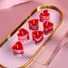 Creative Heart-Shaped Candles for Weddings, Proposals, and Birthdays